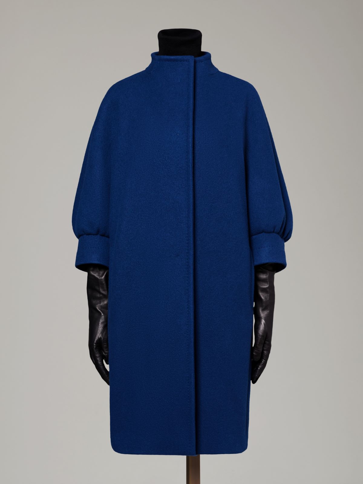 Cashmere cocoon coat - CORNFLOWER BLUE - Max Mara - 6