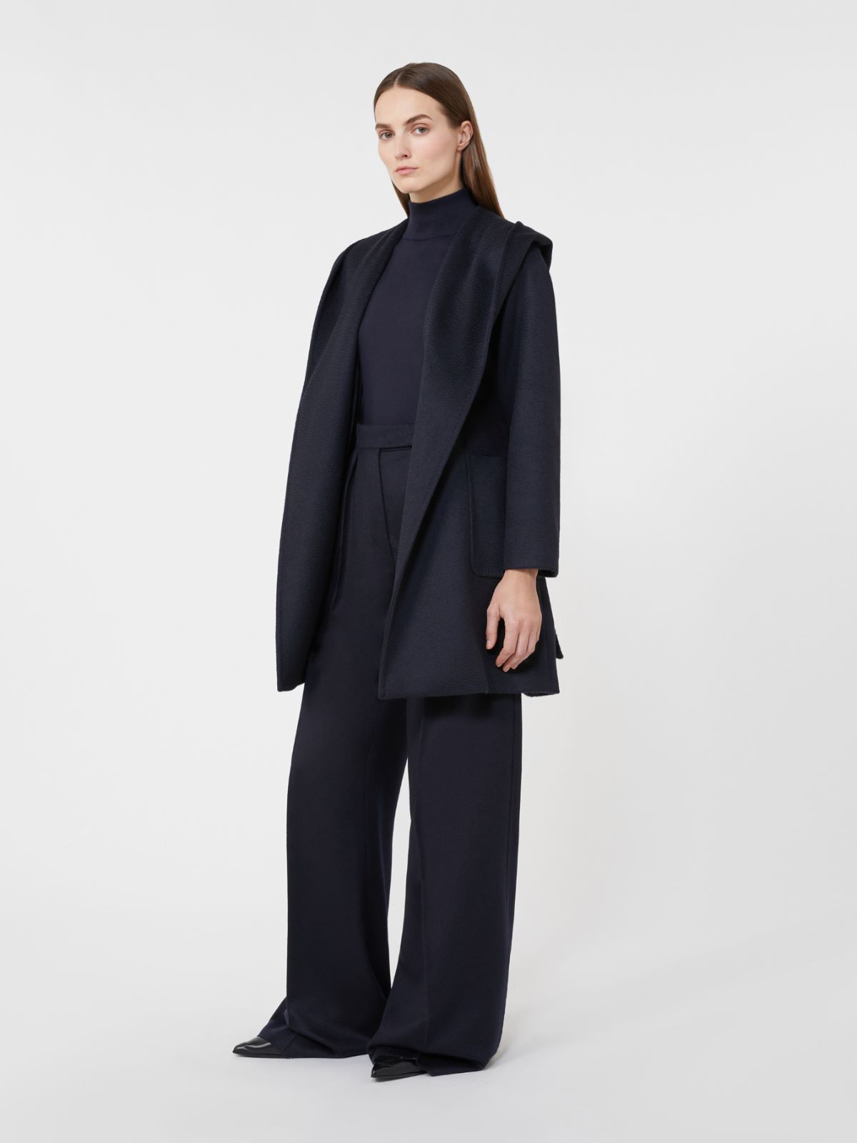 Camel robe coat - ULTRAMARINE