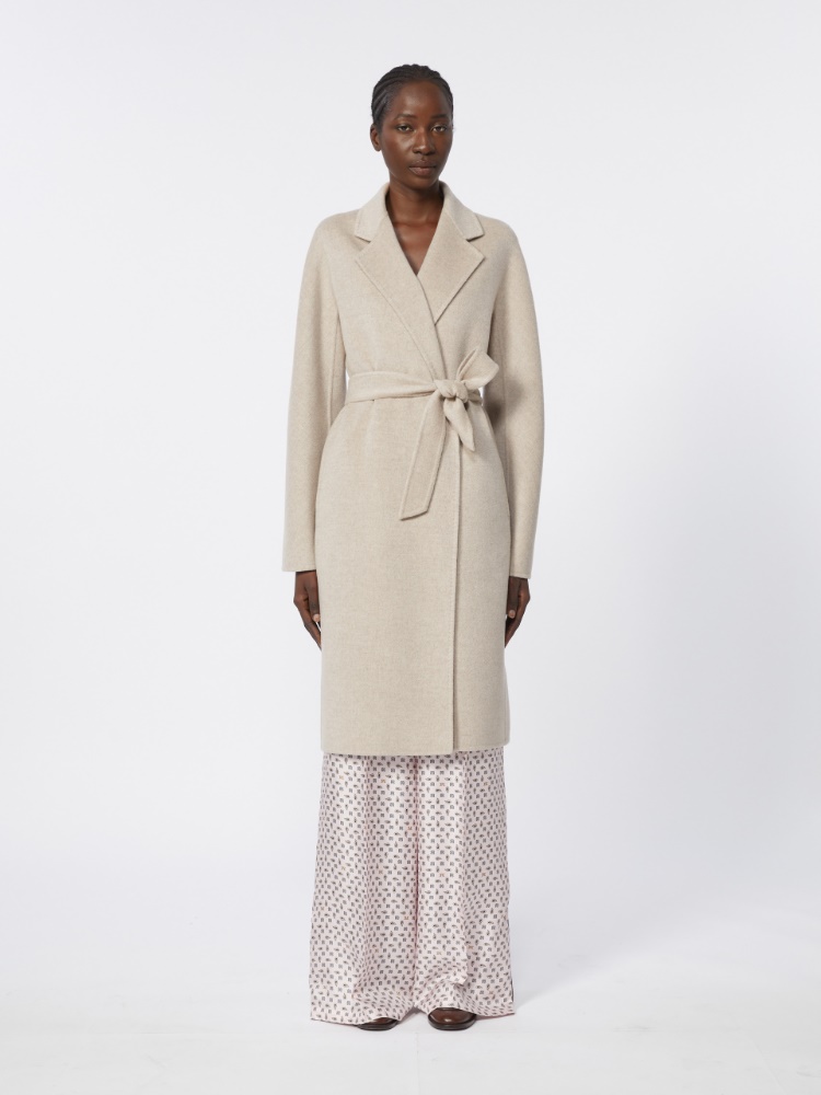 Cashmere robe coat - SAND - 2