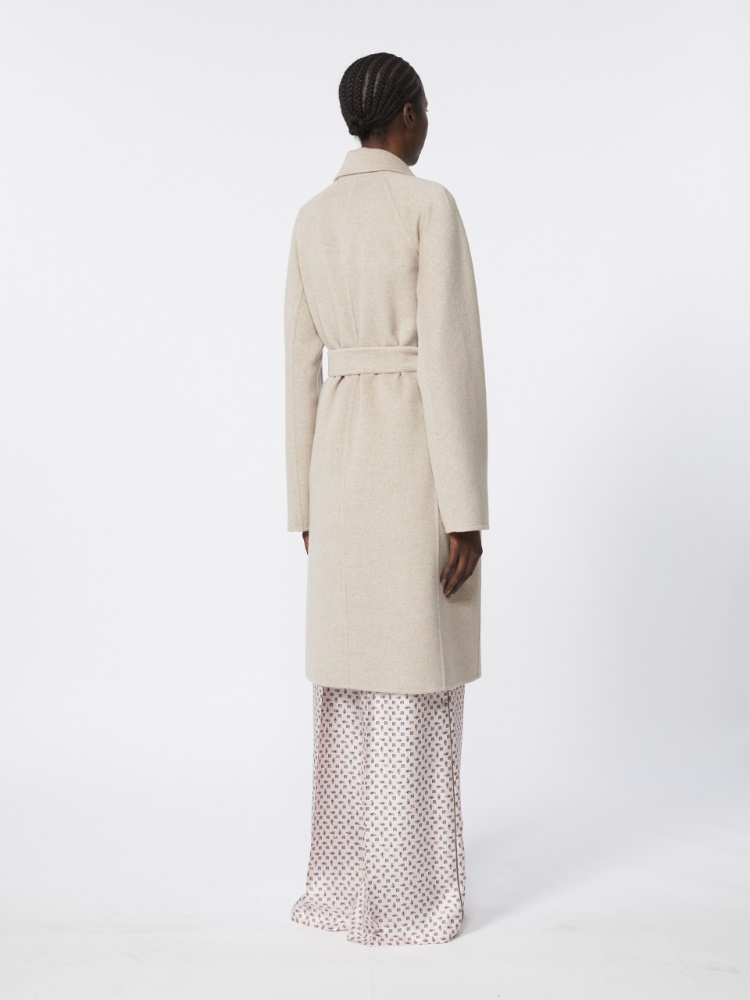 Cashmere robe coat - SAND - 3