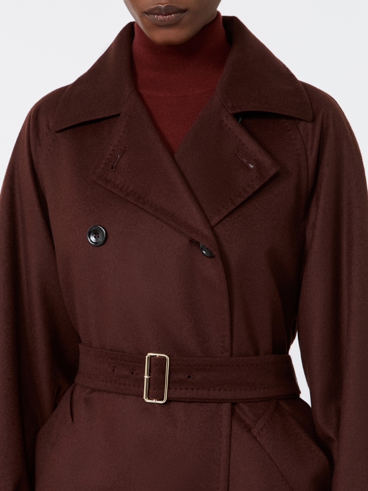 Cashmere broadcloth trench coat - ROST - Max Mara - 5