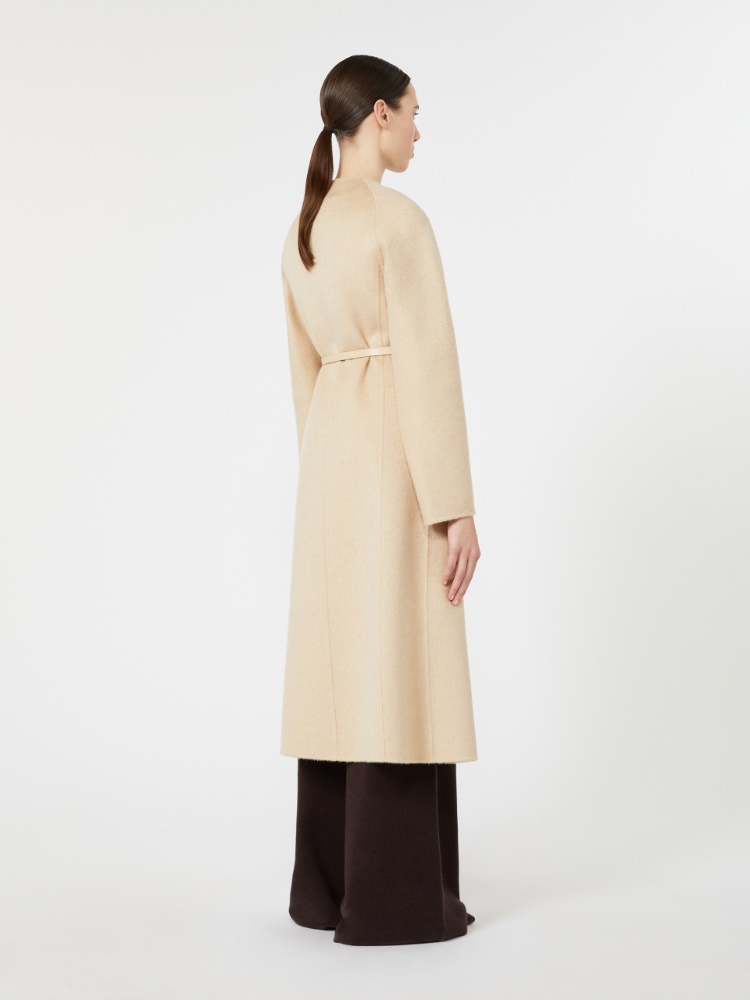 Albino camel and mohair coat - BEŻOWY - Max Mara - 3