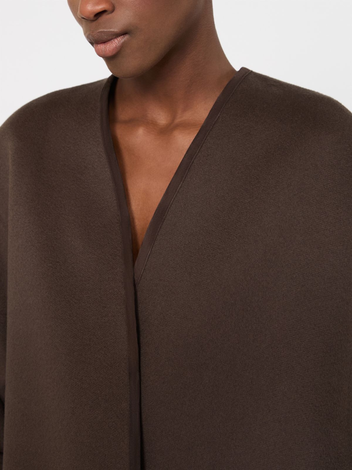 Cashmere cape-style coat - MUD - Max Mara - 4