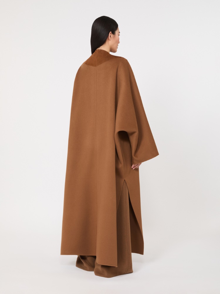 Oversized cashmere coat - CAMEL - Max Mara - 3