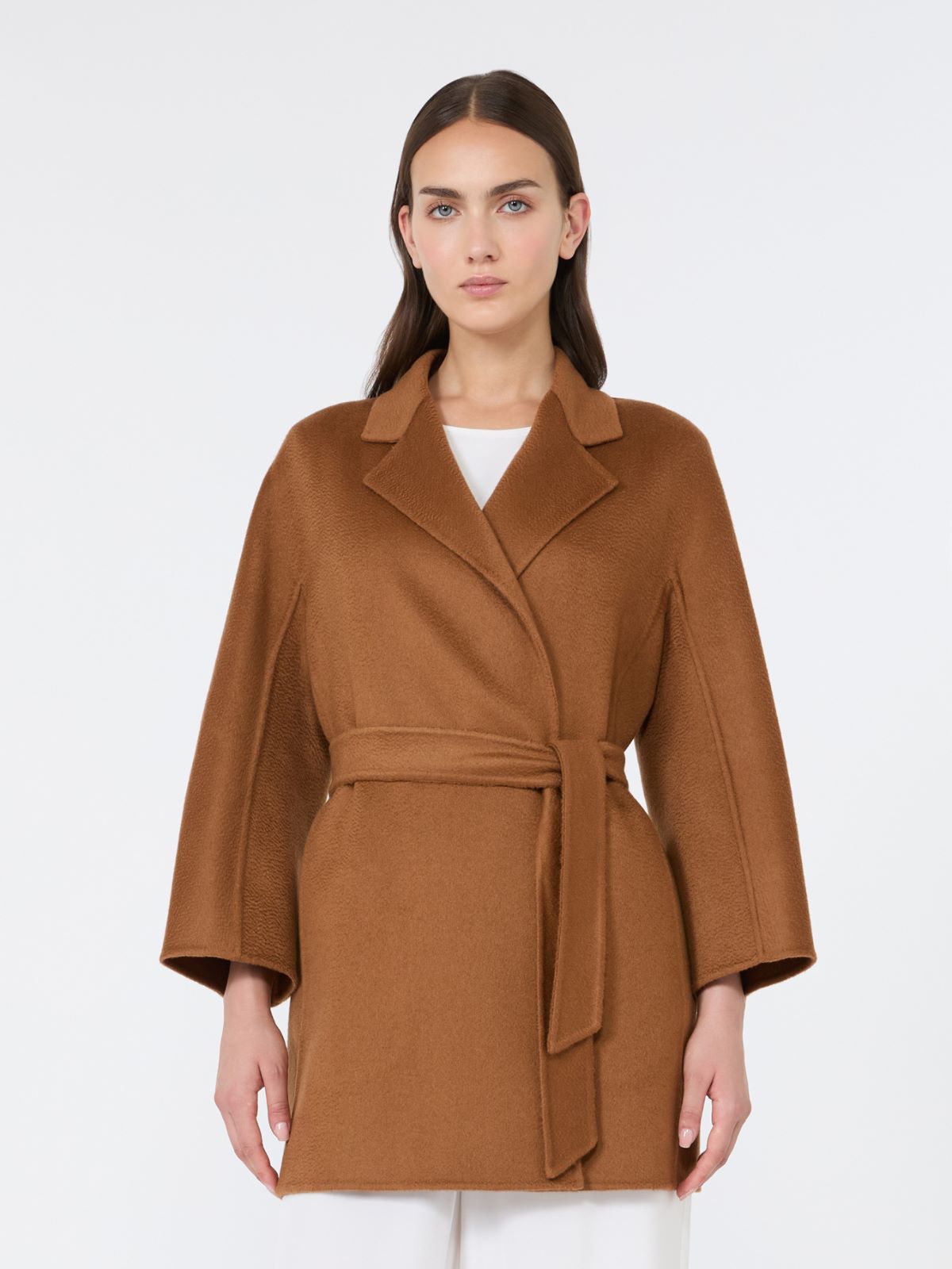 Double cashmere coat - TOBACCO - Max Mara - 4