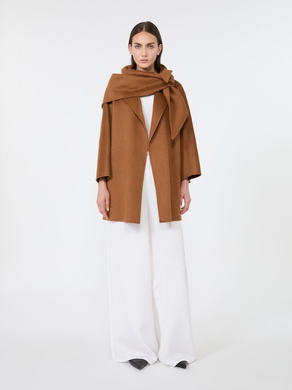 Double cashmere coat - TOBACCO - Max Mara