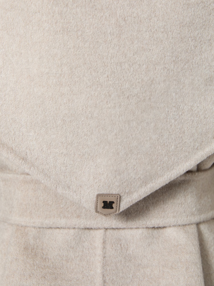 Double cashmere coat - SAND