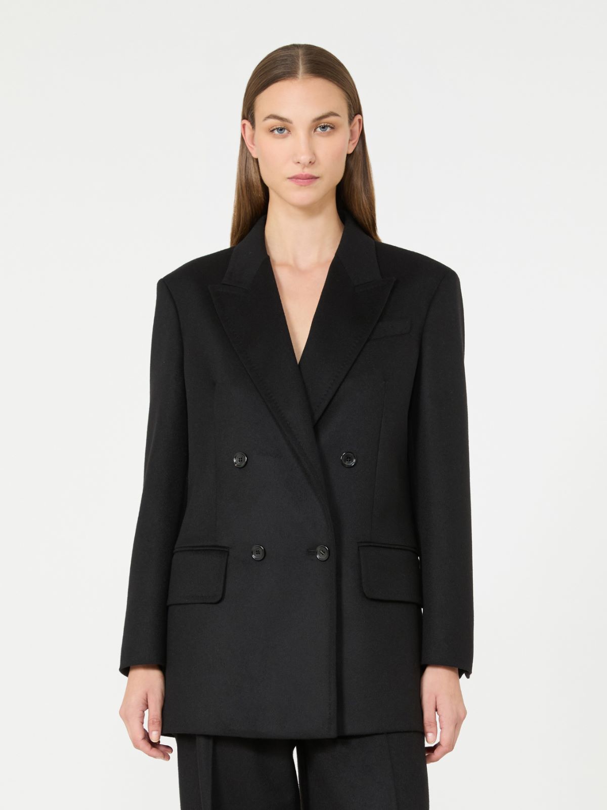 올림피아 카멜 자켓 - BLACK - Max Mara - 2
