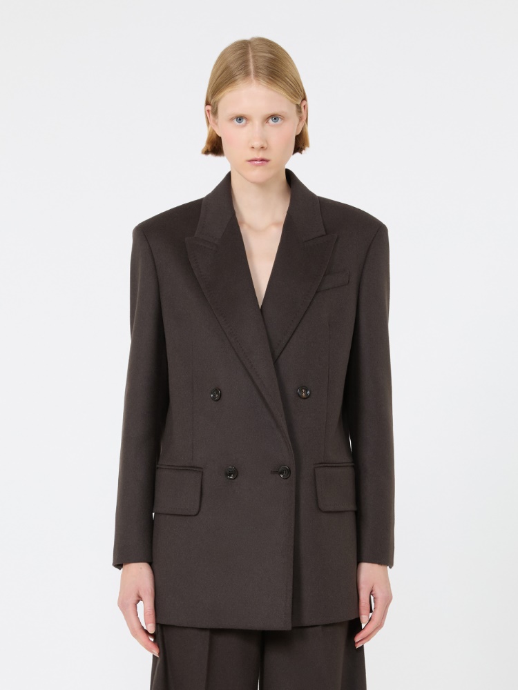올림피아 카멜 자켓 - DARK BROWN - Max Mara - 2