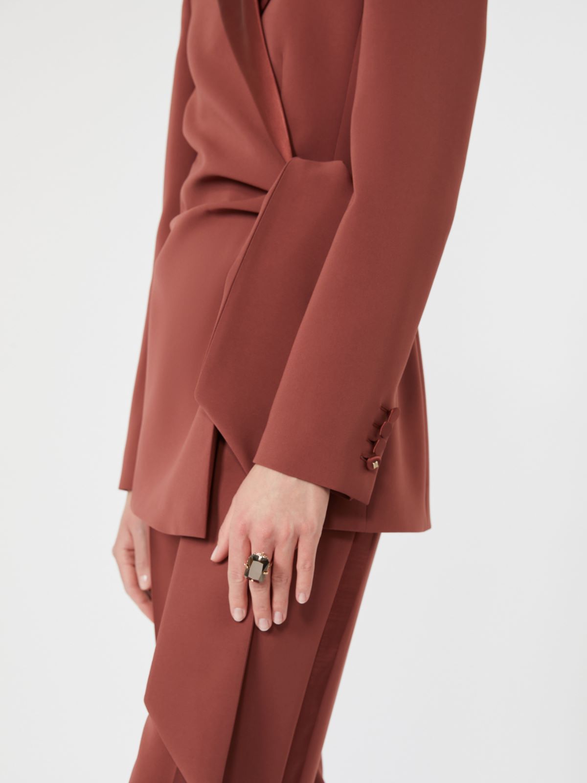 Cady criss-cross jacket - ANTIQUE ROSE - Max Mara - 4