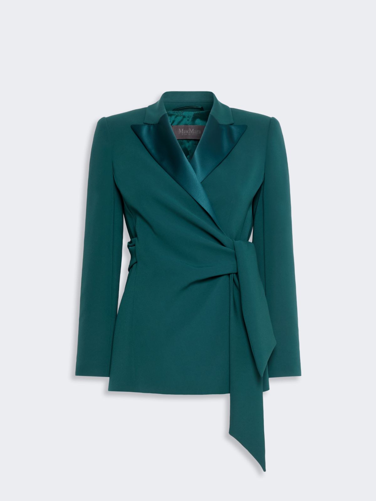 Cady criss-cross jacket - DARK GREEN - Max Mara - 6