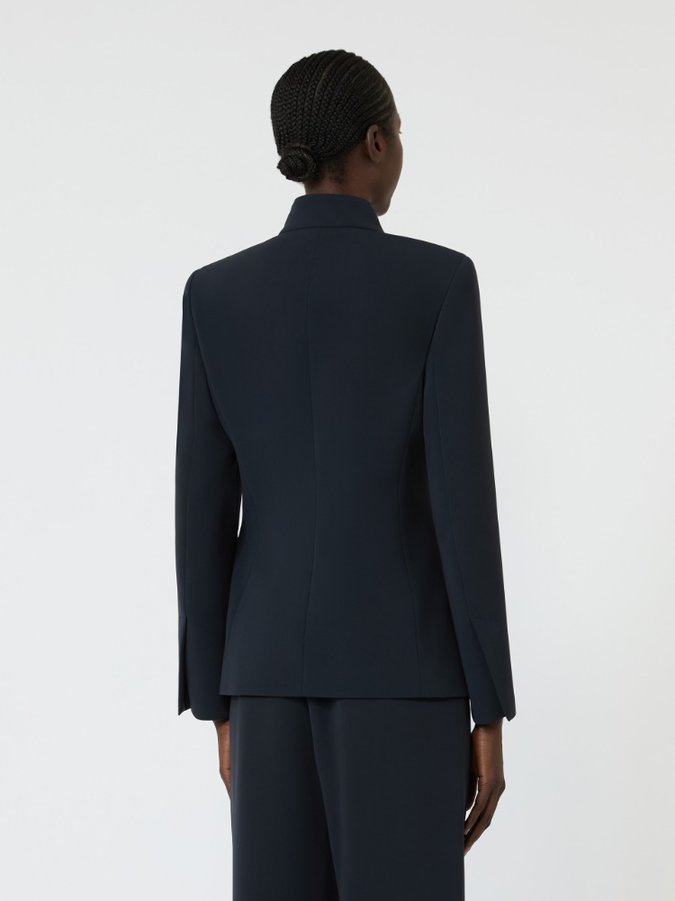 Cady jacket with sash detail - MIDNIGHTBLUE - 3