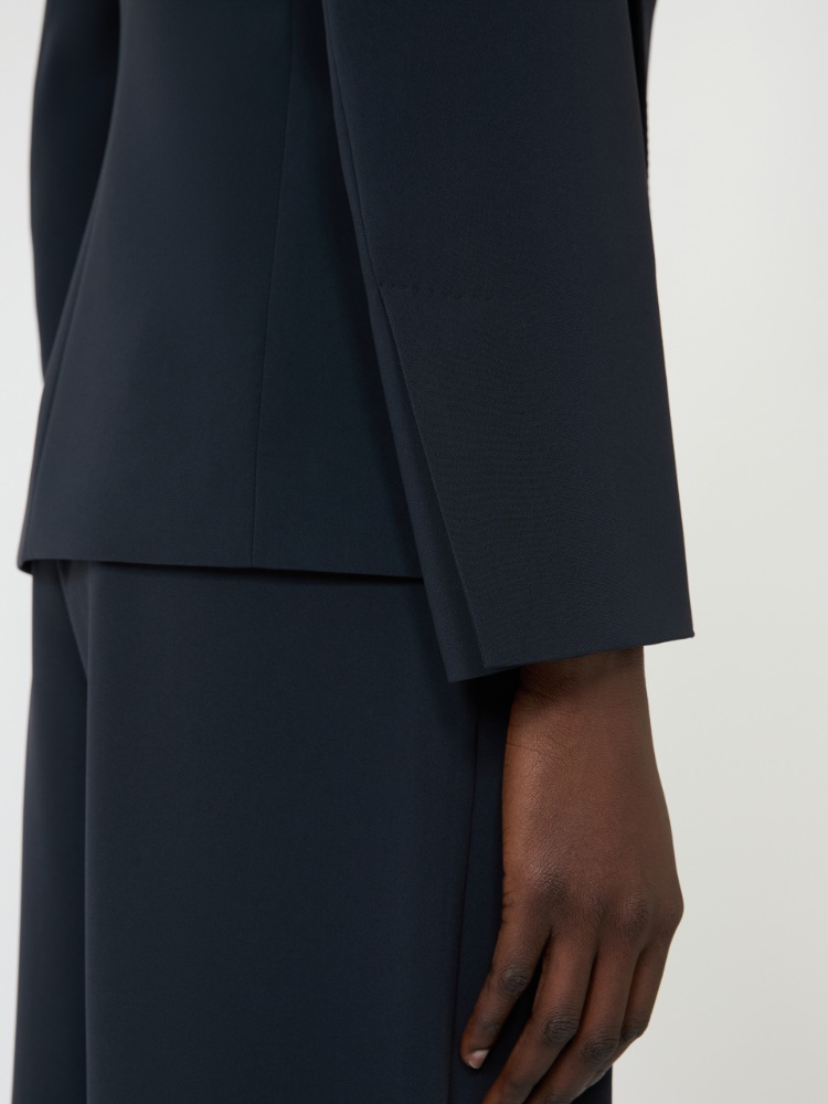 Cady jacket with sash detail - MIDNIGHTBLUE - 5