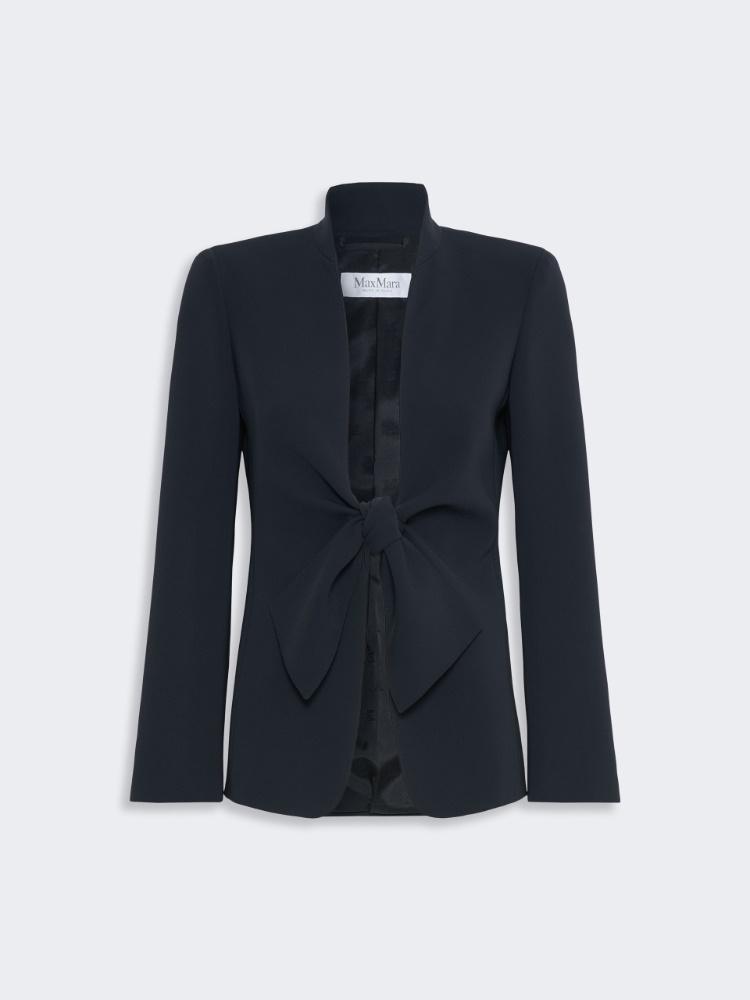 Cady jacket with sash detail - MIDNIGHTBLUE - 6
