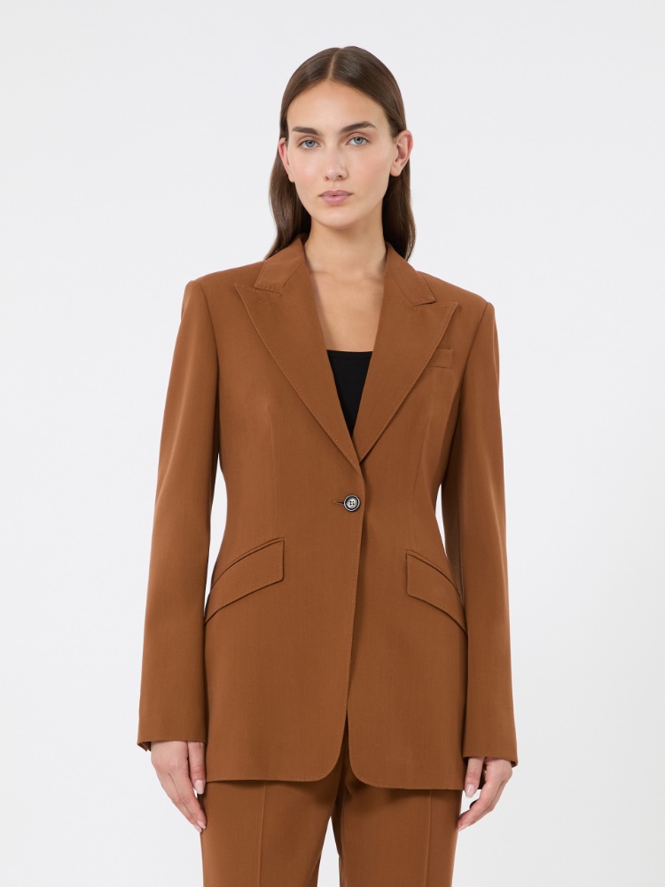 스벨토 버진울 블레이저 - TOBACCO - Max Mara - 2