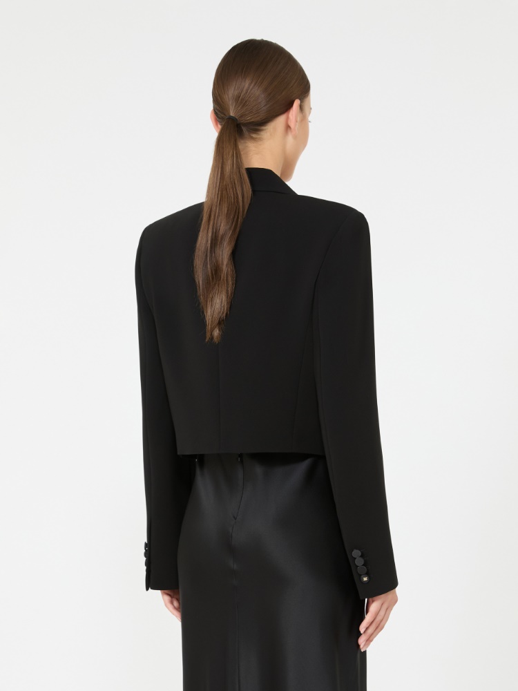 Giacca spencer in cady - NERO - Max Mara - 3
