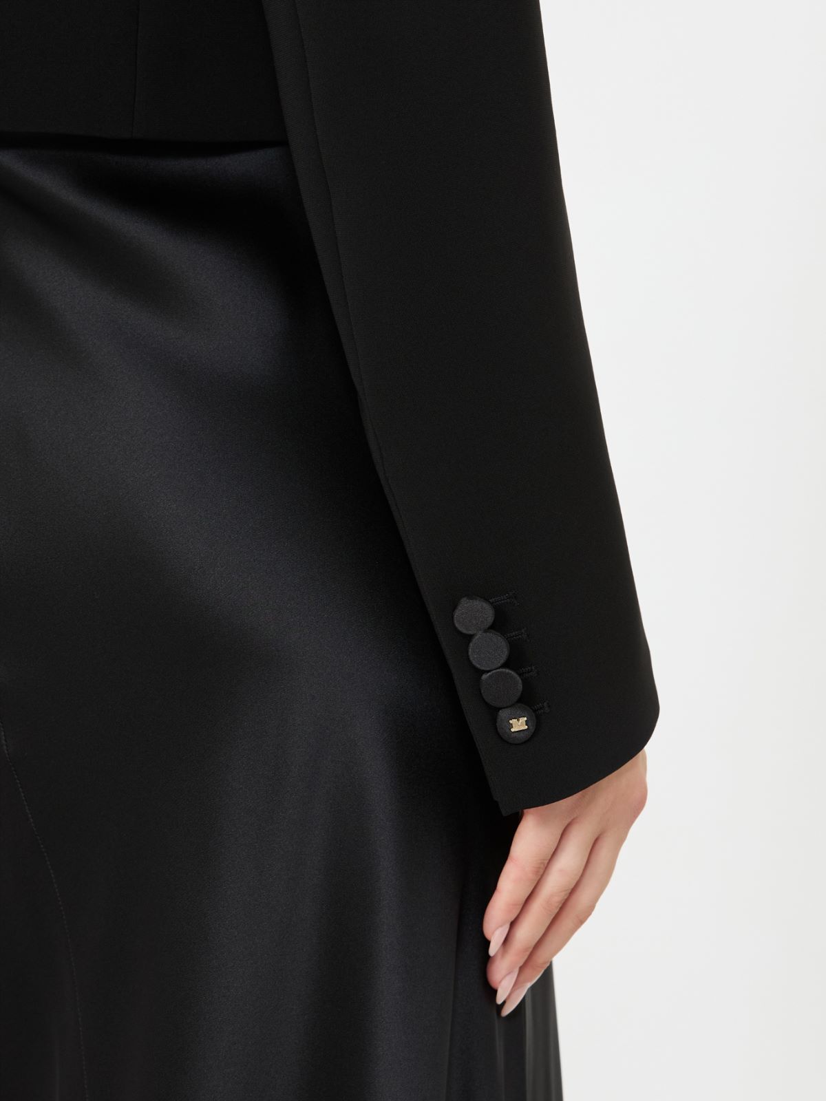 Giacca spencer in cady - NERO - Max Mara - 5