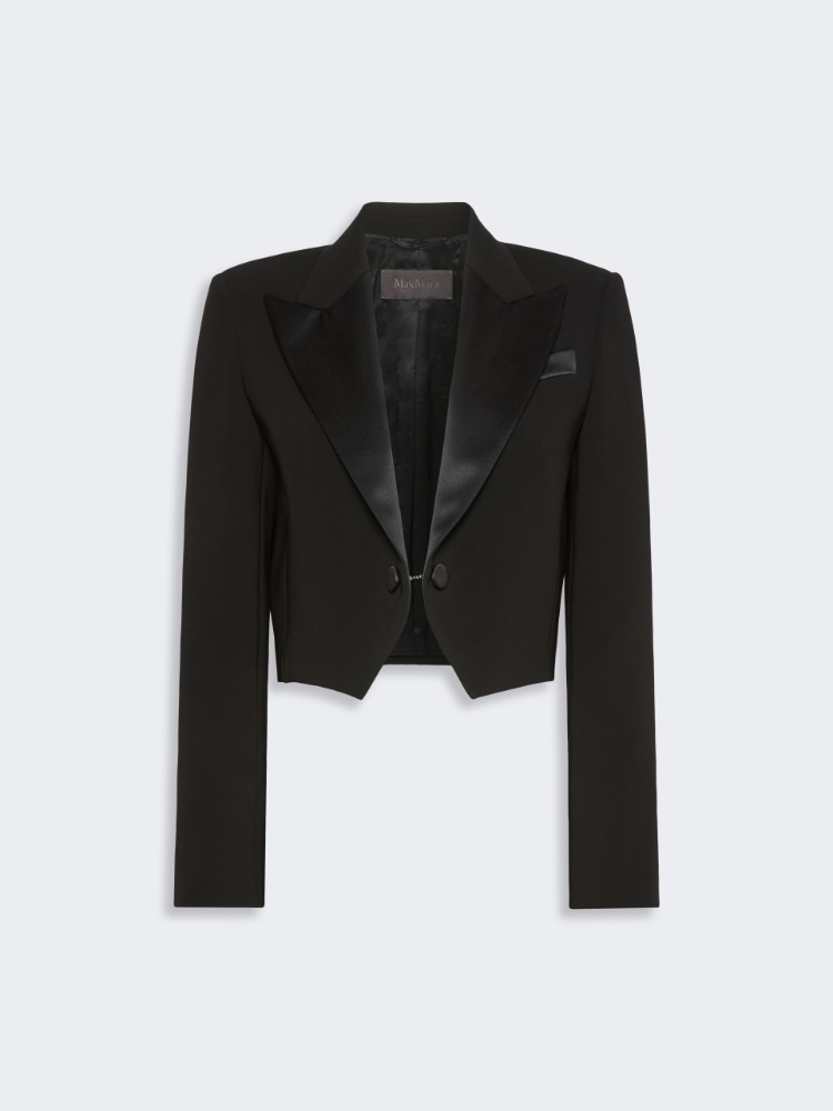 Giacca spencer in cady - NERO