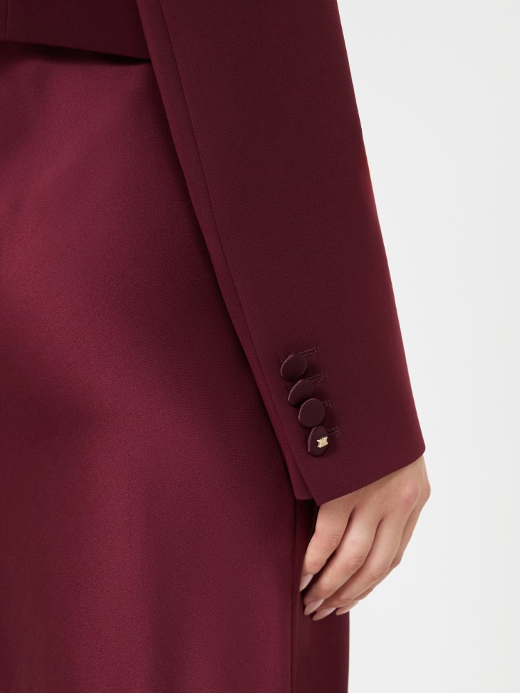 Giacca spencer in cady - BORDEAUX - Max Mara - 5
