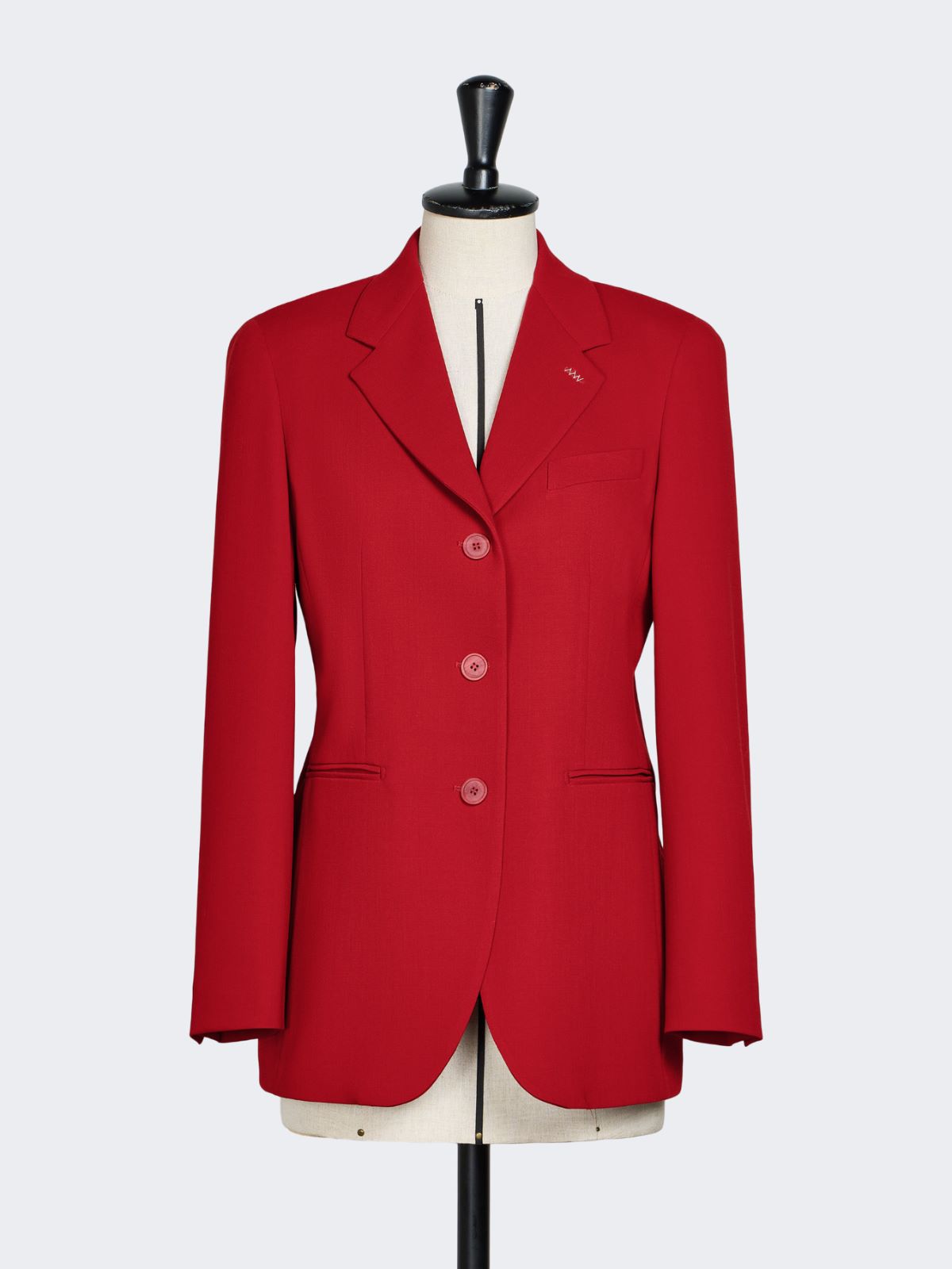 Wool cady blazer - RED - Max Mara - 6