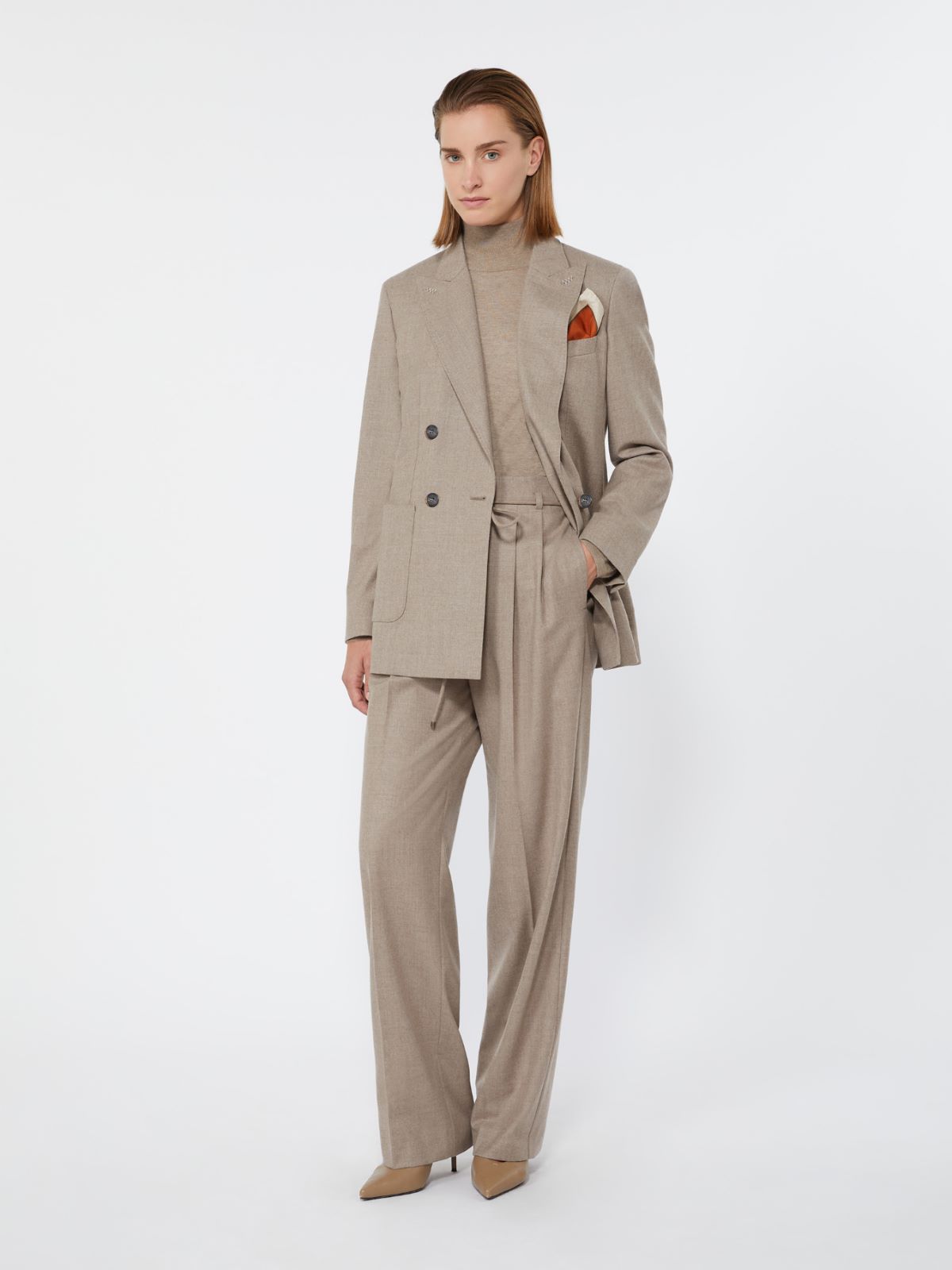 클로루로 캐시미어 블레이저 - TURTLEDOVE - Max Mara