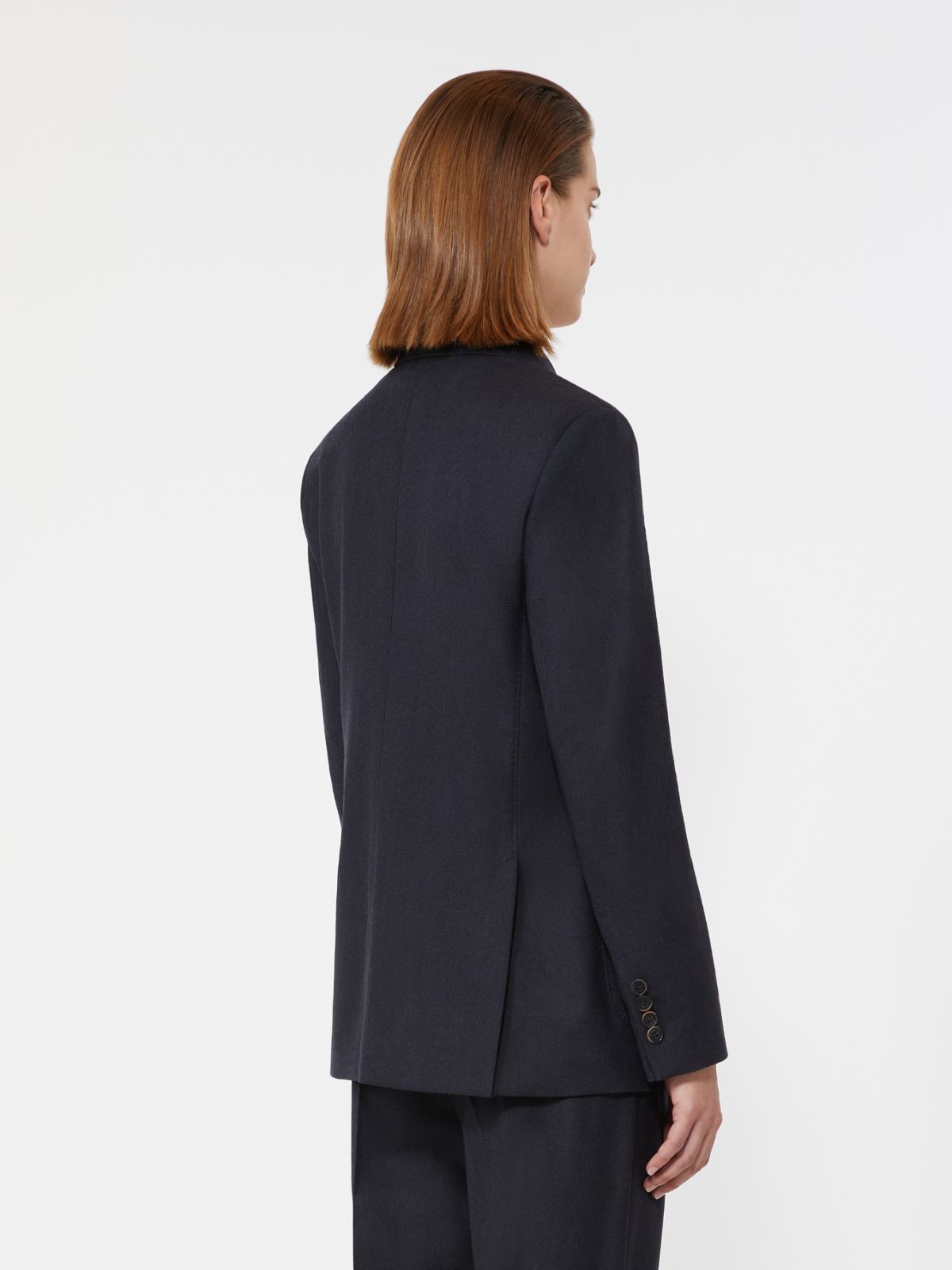 Cashmere foule blazer - ULTRAMARINE - Max Mara - 3