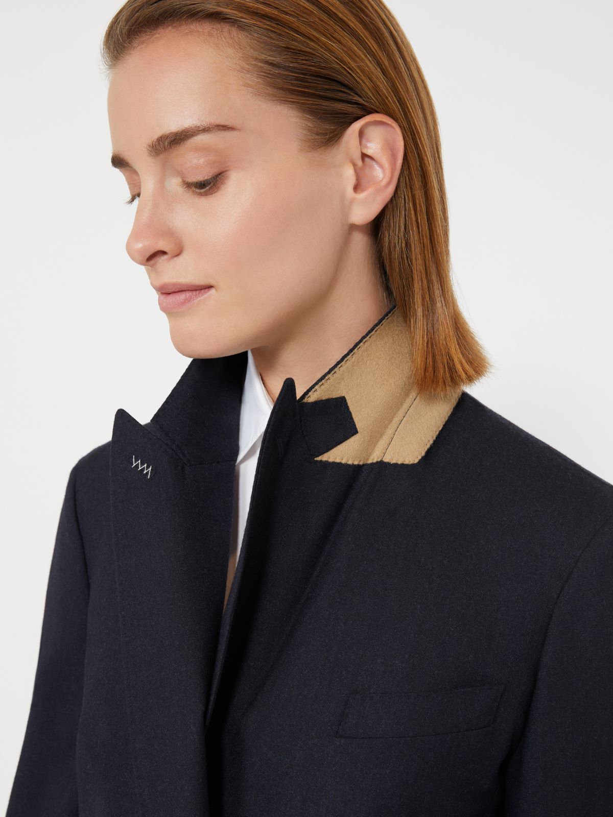 Cashmere foule blazer - ULTRAMARINE - Max Mara - 5
