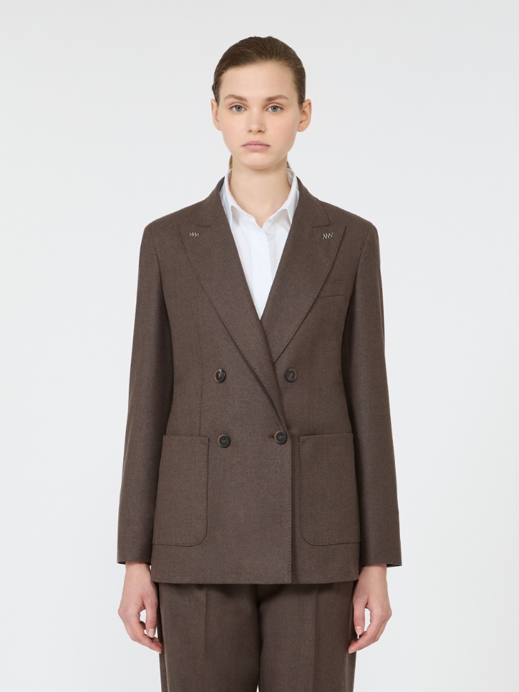클로루로 캐시미어 블레이저 - BROWN - Max Mara - 2