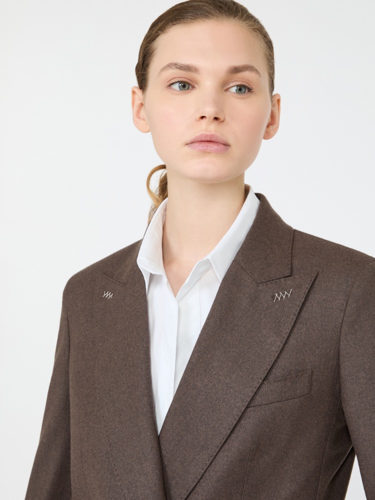 클로루로 캐시미어 블레이저 - BROWN - Max Mara - 4