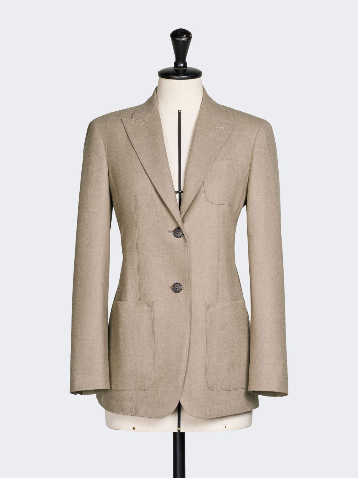 Single-breasted cashmere foule blazer - TURTLEDOVE - Max Mara - 6