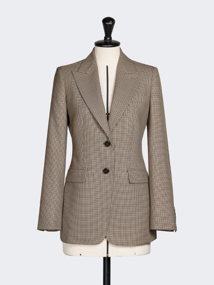 Single-breasted wool twill blazer - SAND - Max Mara - 6