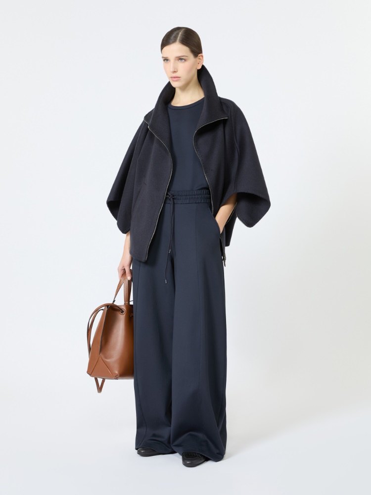 Double cashmere cropped coat + ULTRAMARINE - Max Mara