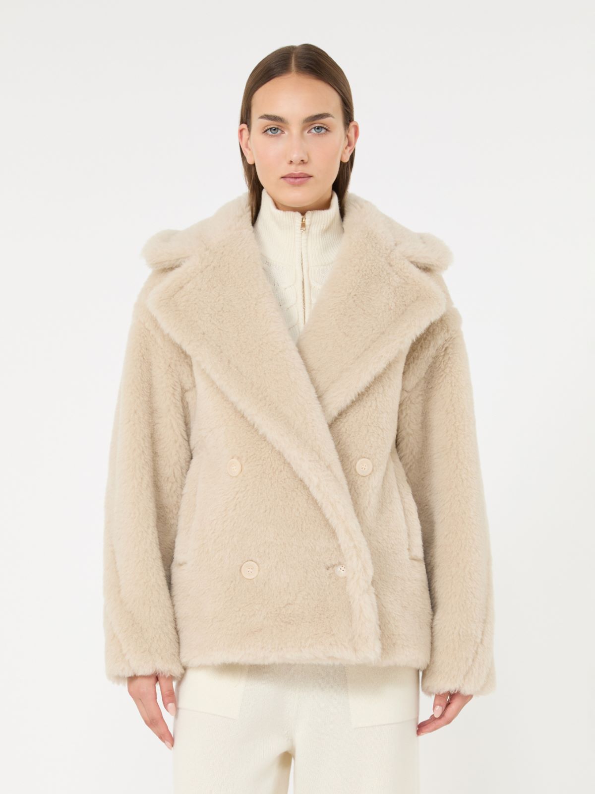 알쿠노 테디 코트 - BEIGE - Max Mara - 2