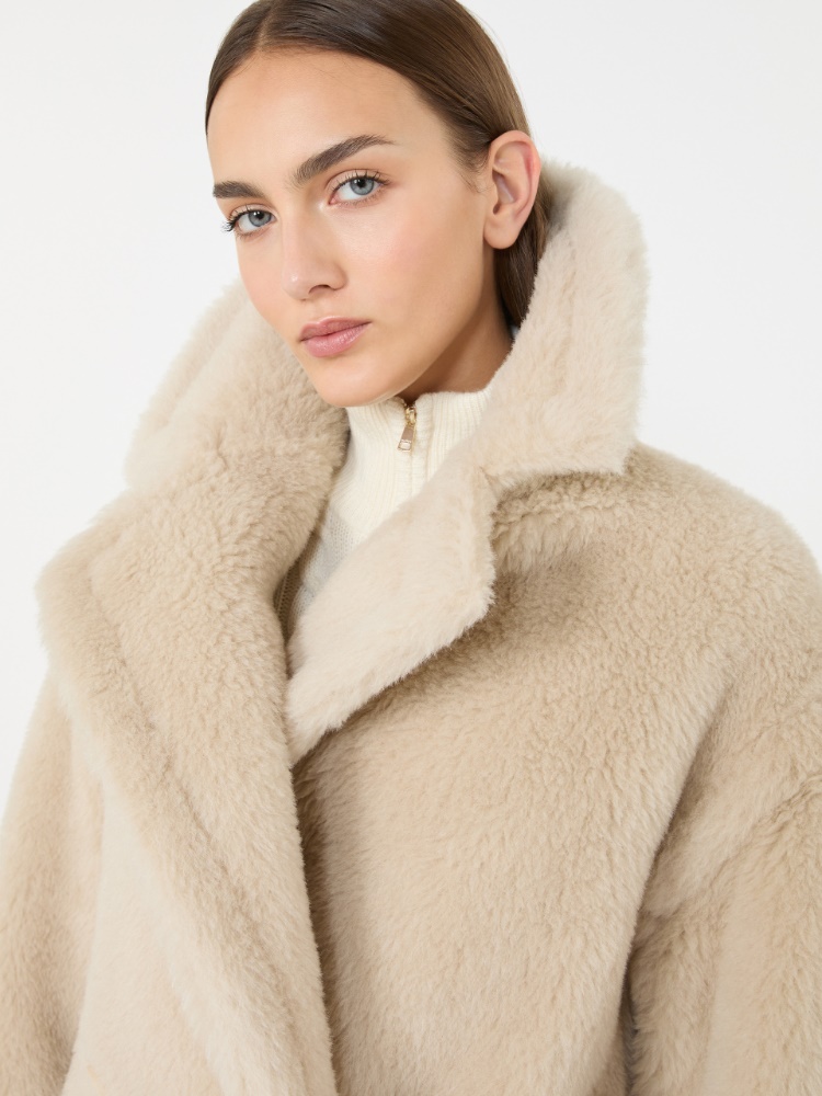 알쿠노 테디 코트 - BEIGE - Max Mara - 4