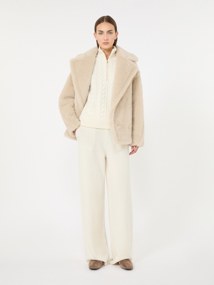 알쿠노 테디 코트 - BEIGE - Max Mara