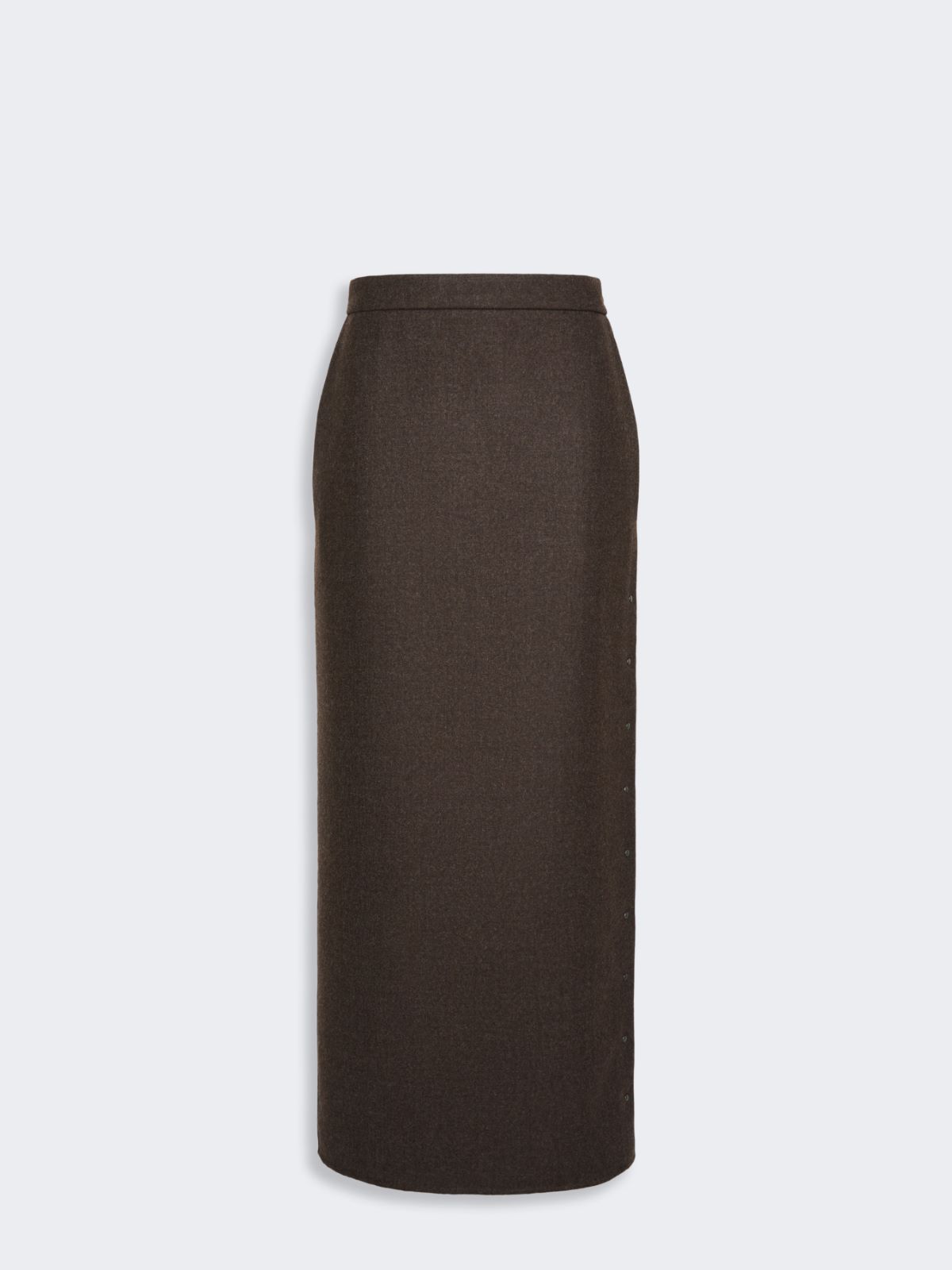 Long felted wool skirt - MUD - Max Mara - 6