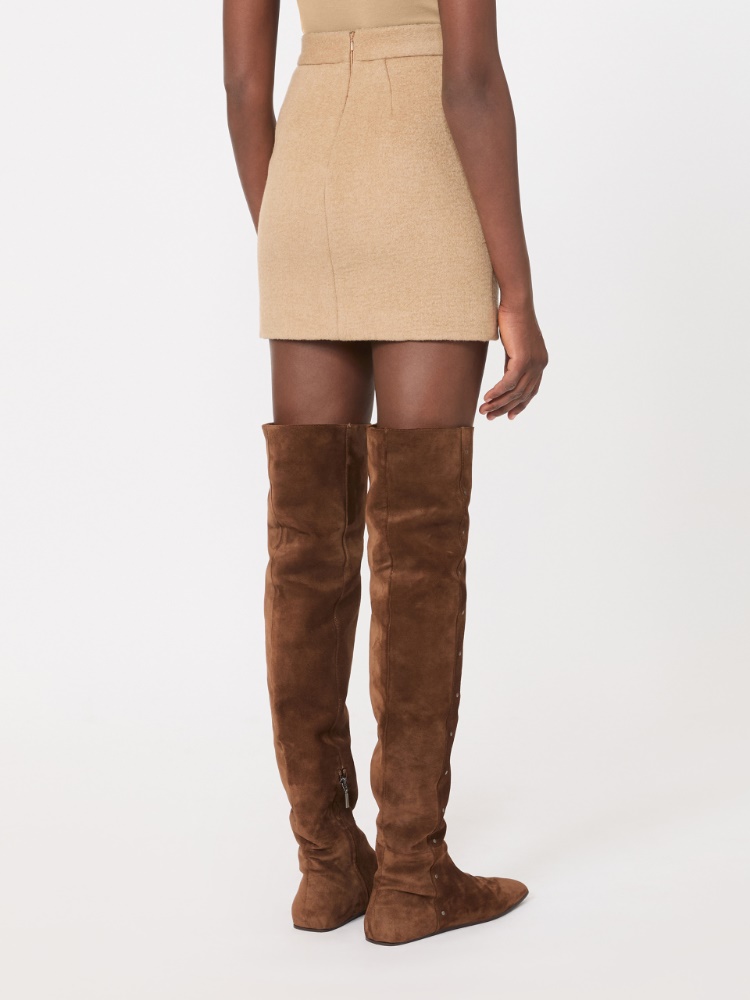 우포 카멜 스커트 - SAND - Max Mara - 3