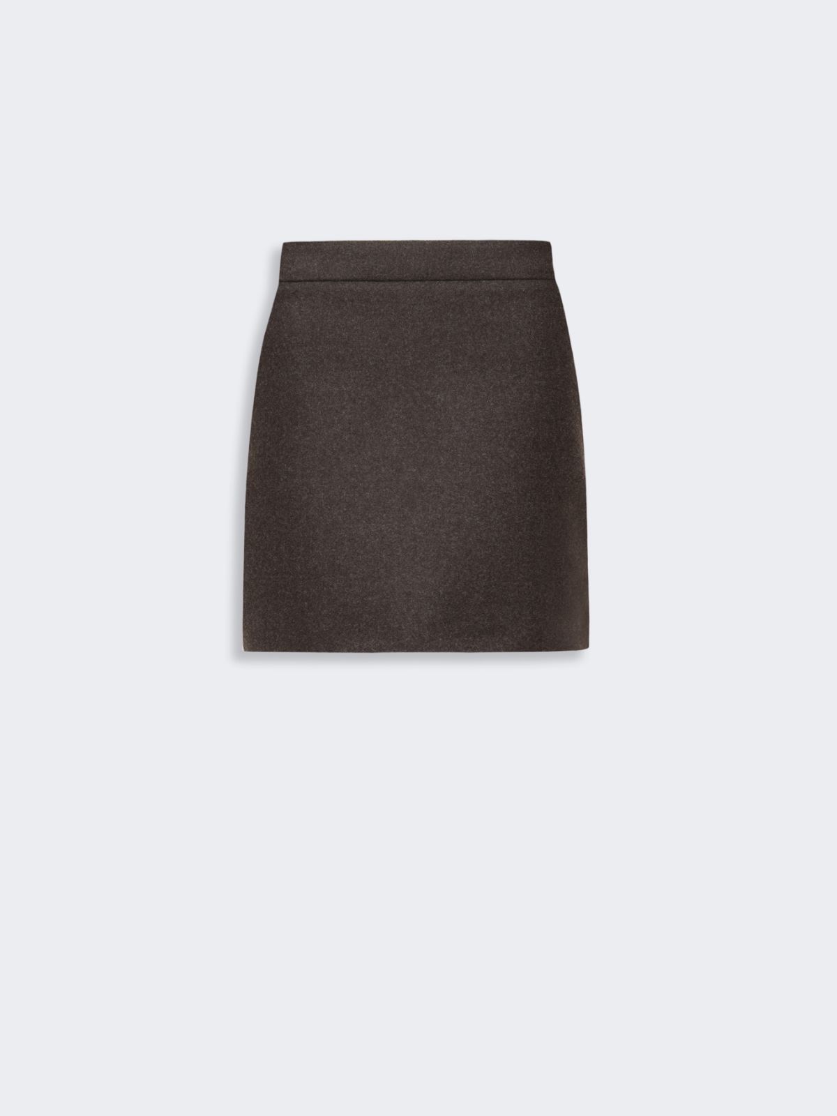 Short double wool skirt - MUD - Max Mara - 4