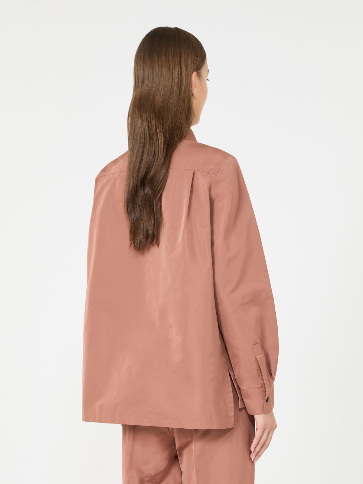Silk-blend radzimir shirt - ANTIQUE ROSE - Max Mara - 3