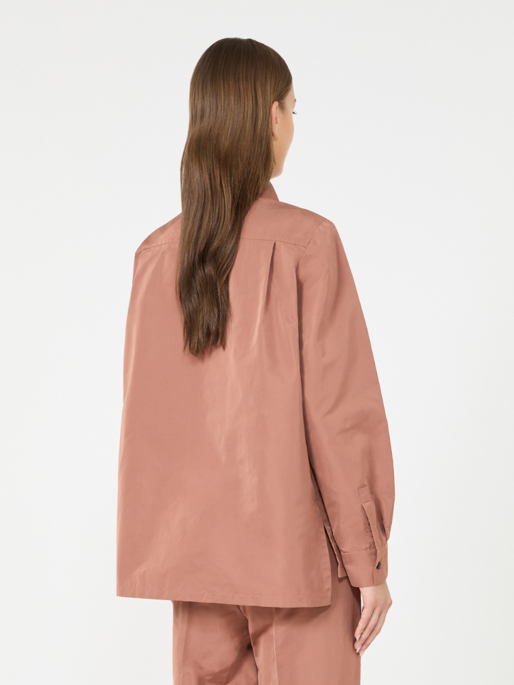 Silk-blend radzimir shirt - ANTIQUE ROSE - Max Mara - 3