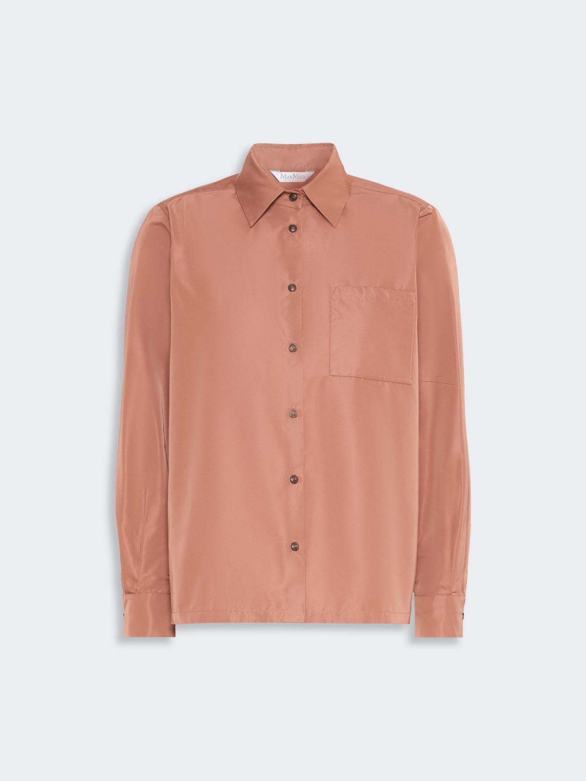 Silk-blend radzimir shirt - ANTIQUE ROSE - Max Mara - 5