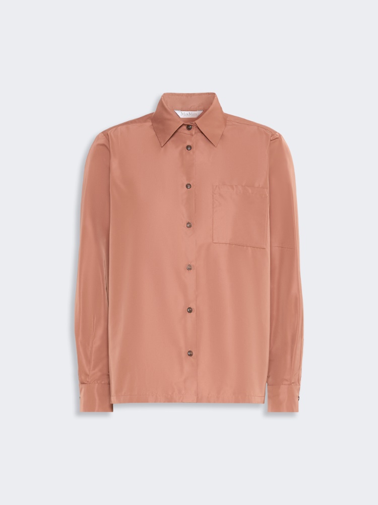 Silk-blend radzimir shirt - ANTIQUE ROSE - Max Mara - 5