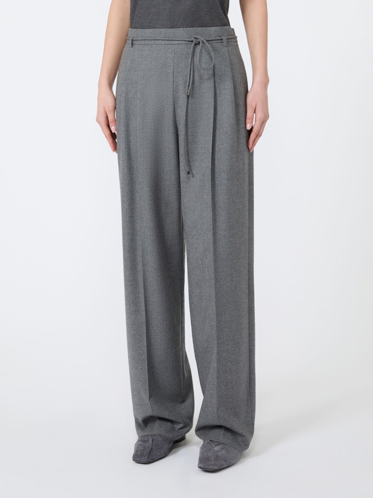 알리비 캐시미어 트라우저 - MEDIUM GREY - Max Mara - 2