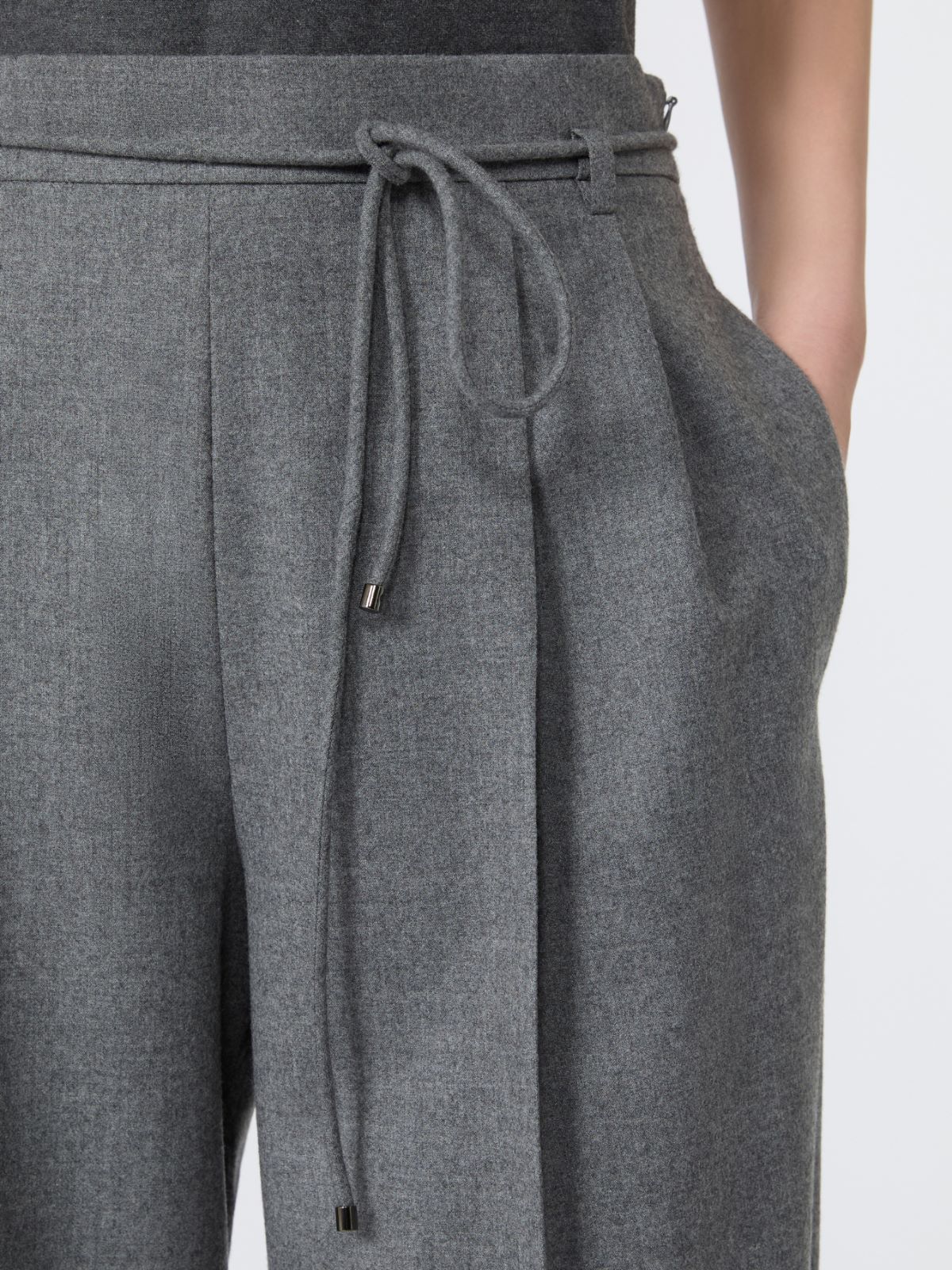 알리비 캐시미어 트라우저 - MEDIUM GREY - Max Mara - 4