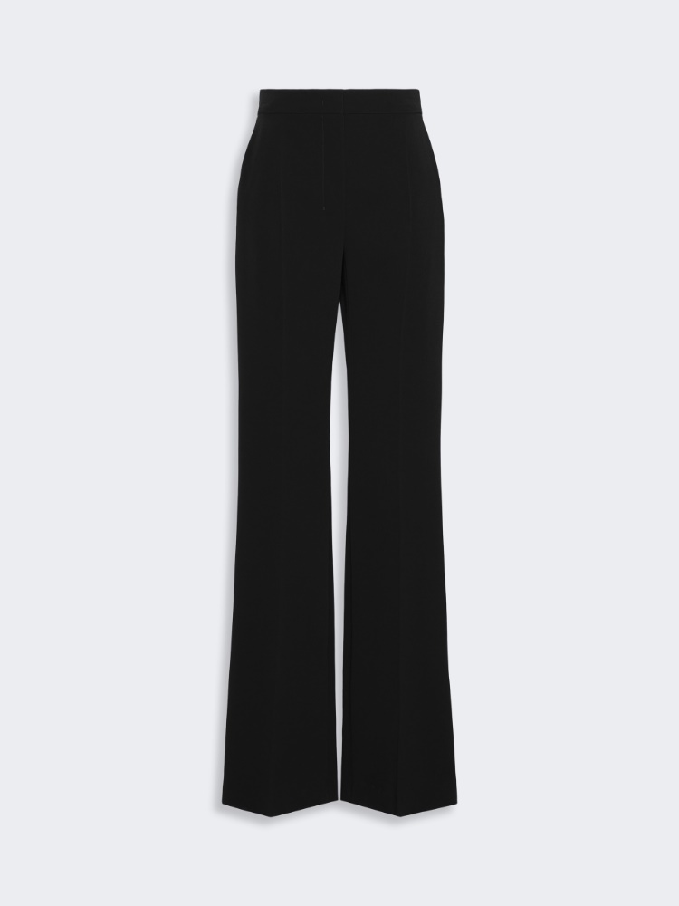 Tuxedo-style cady trousers - BLACK - Max Mara - 5