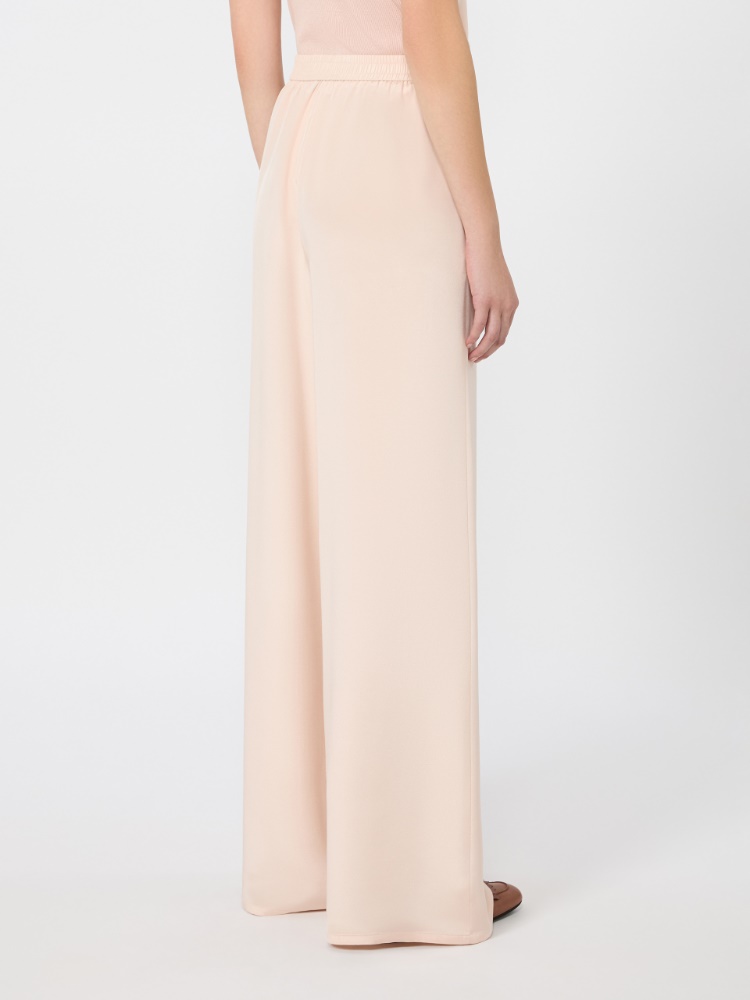 Relaxed-fit heavy silk trousers - PINK - 3