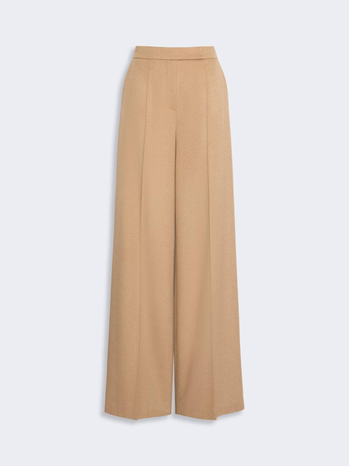 Wide sable-look camel trousers - KAMEL - Max Mara - 5