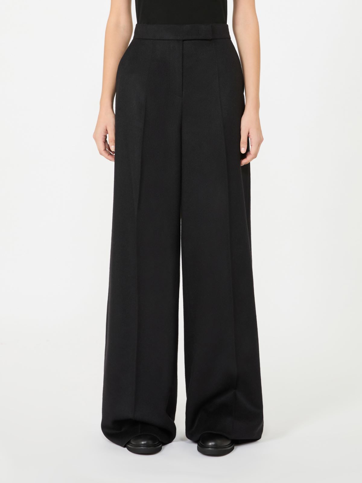 필라토 카멜 트라우저 - BLACK - Max Mara - 2