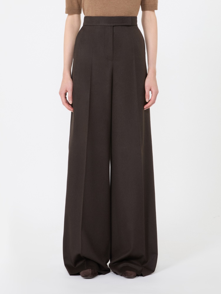 필라토 카멜 트라우저 - DARK BROWN - Max Mara - 2