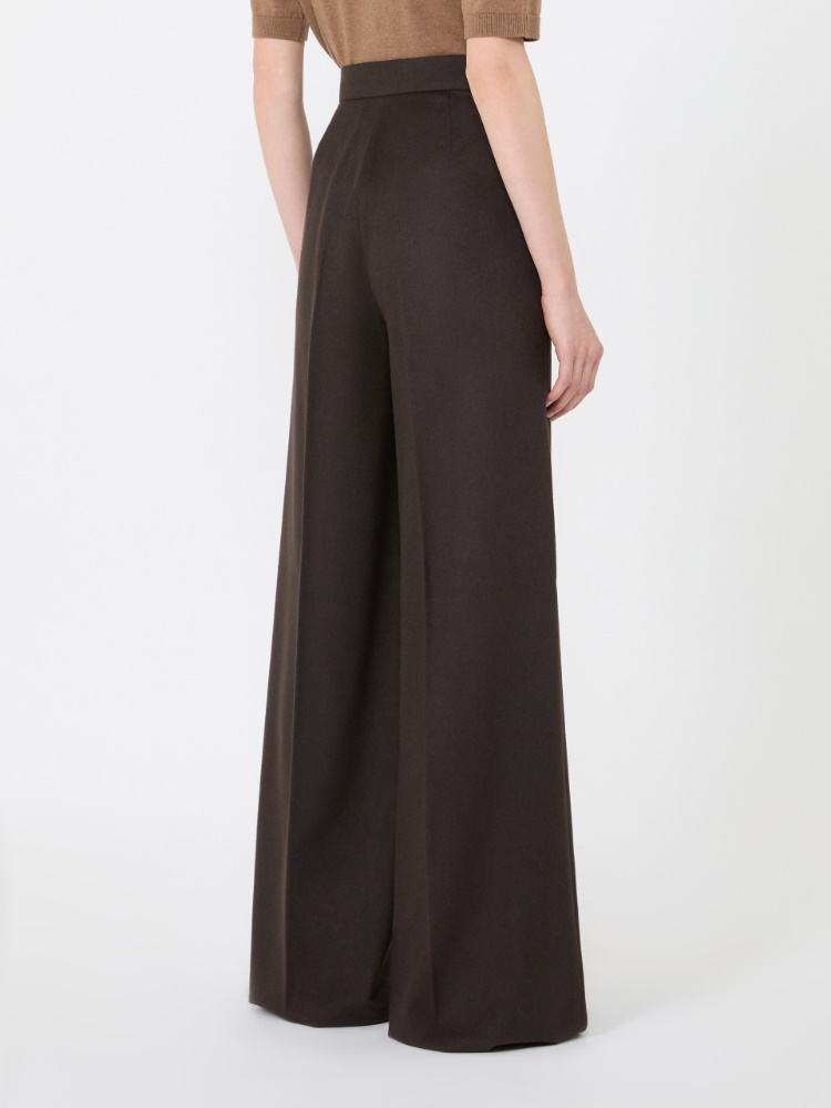 필라토 카멜 트라우저 - DARK BROWN - Max Mara - 3